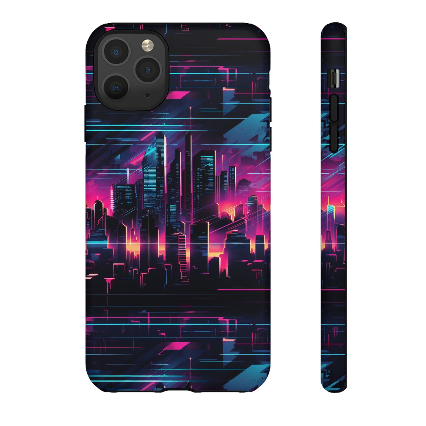 Synthwave Skyline Phone Case