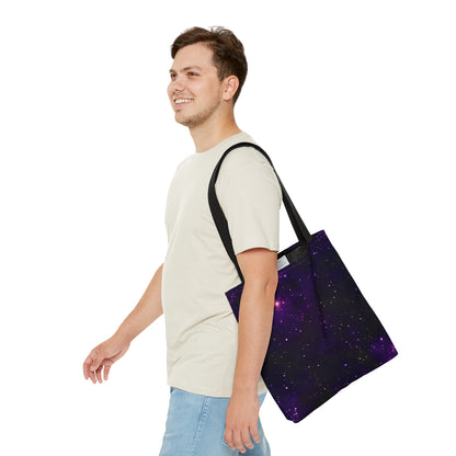 Dark Purple Space Tote Bag