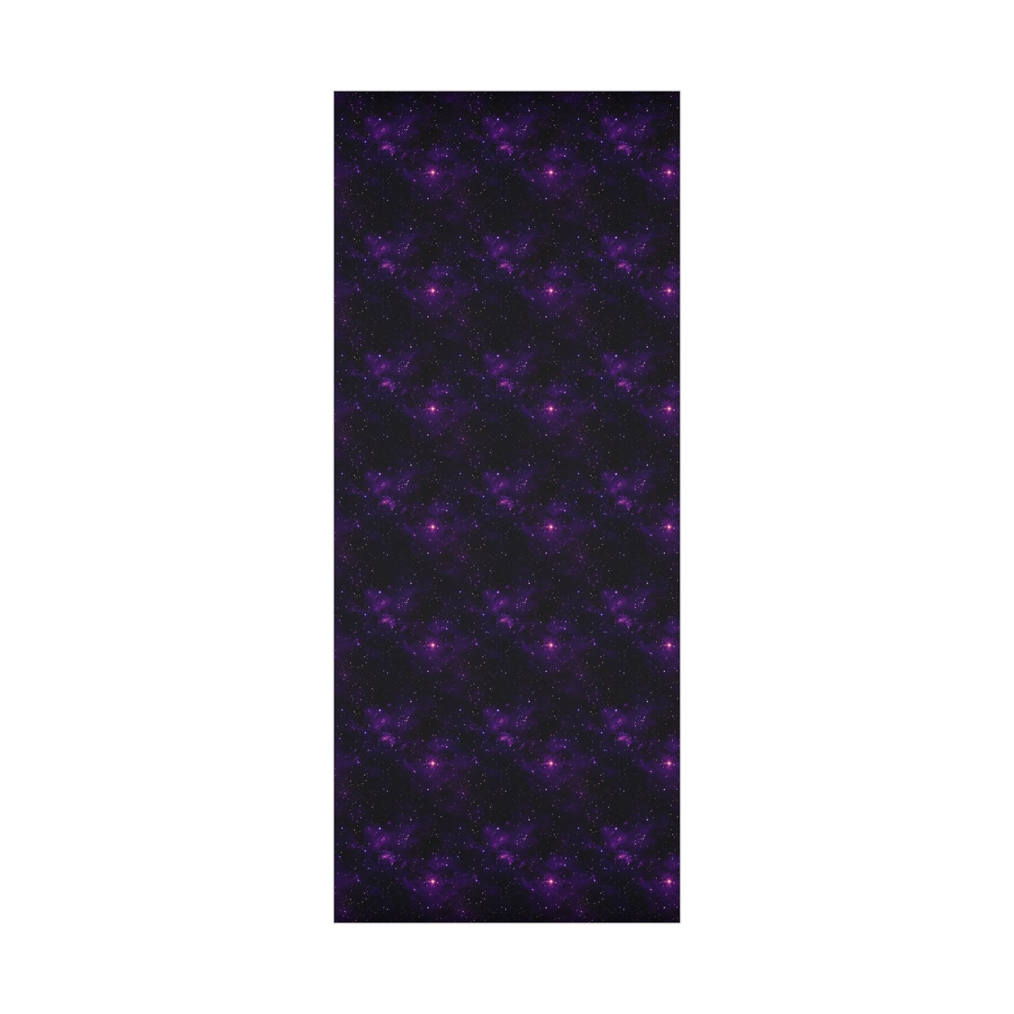 Dark Purple Space Wrapping Paper