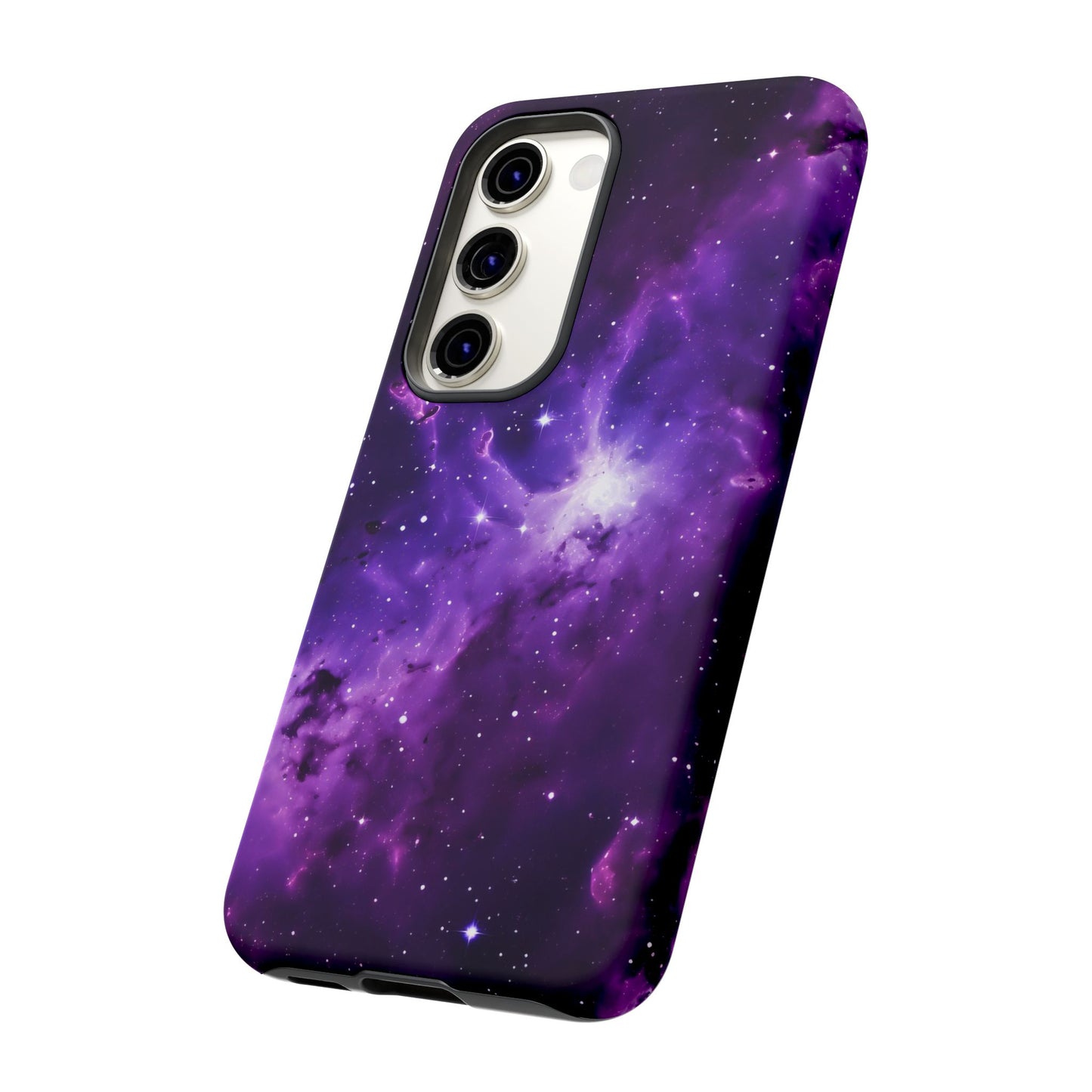 Vivid Purple Space Phone Case