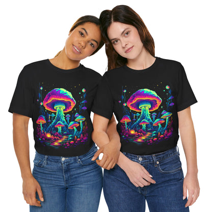 Trippy Mushroom Forest T-Shirt