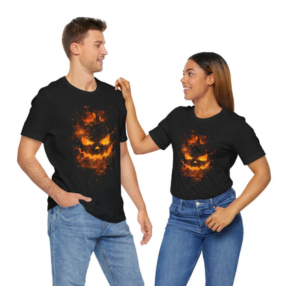 Nebulous Jack-o'-Lantern Halloween T-Shirt