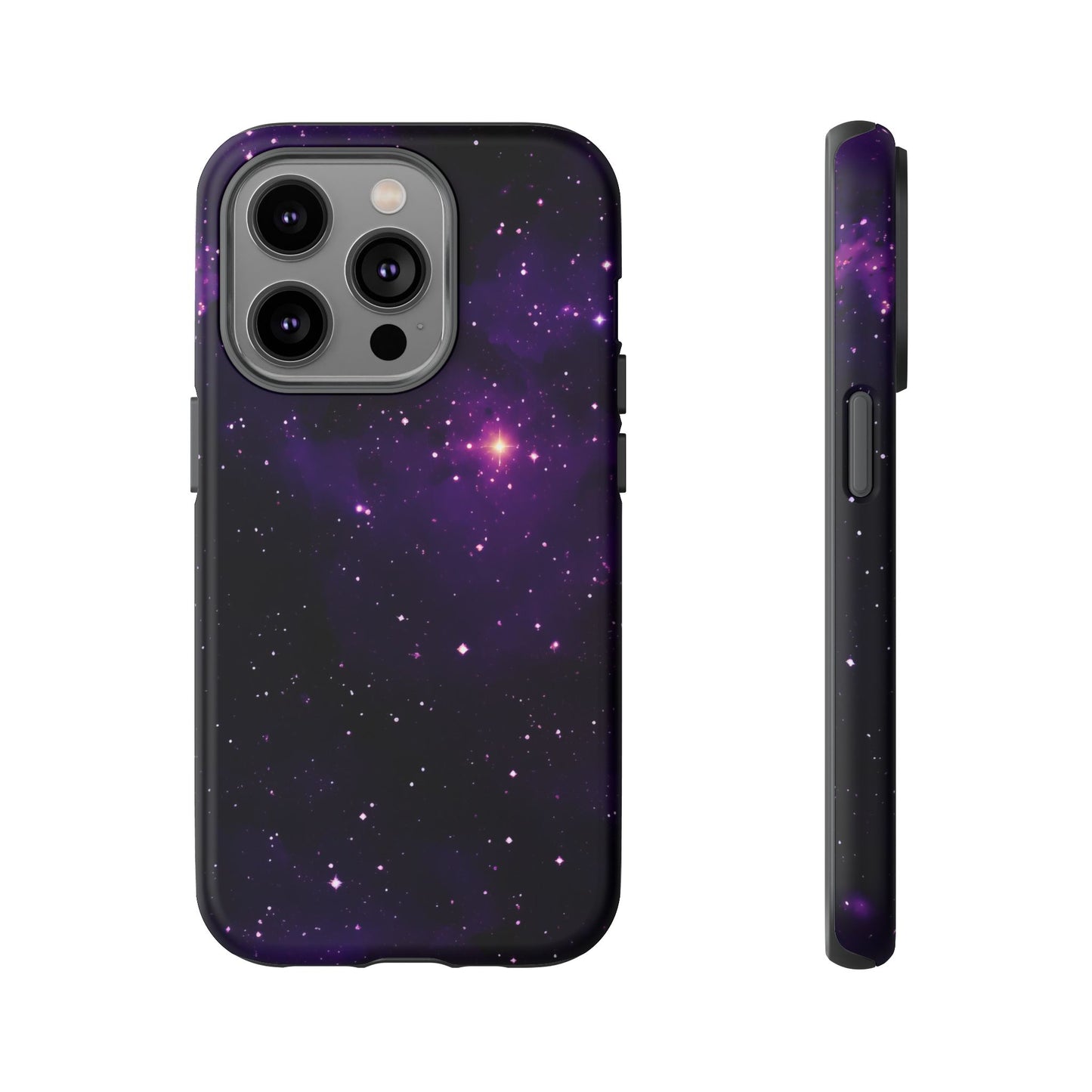 Dark Purple Space Phone Case