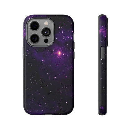 Dark Purple Space Phone Case