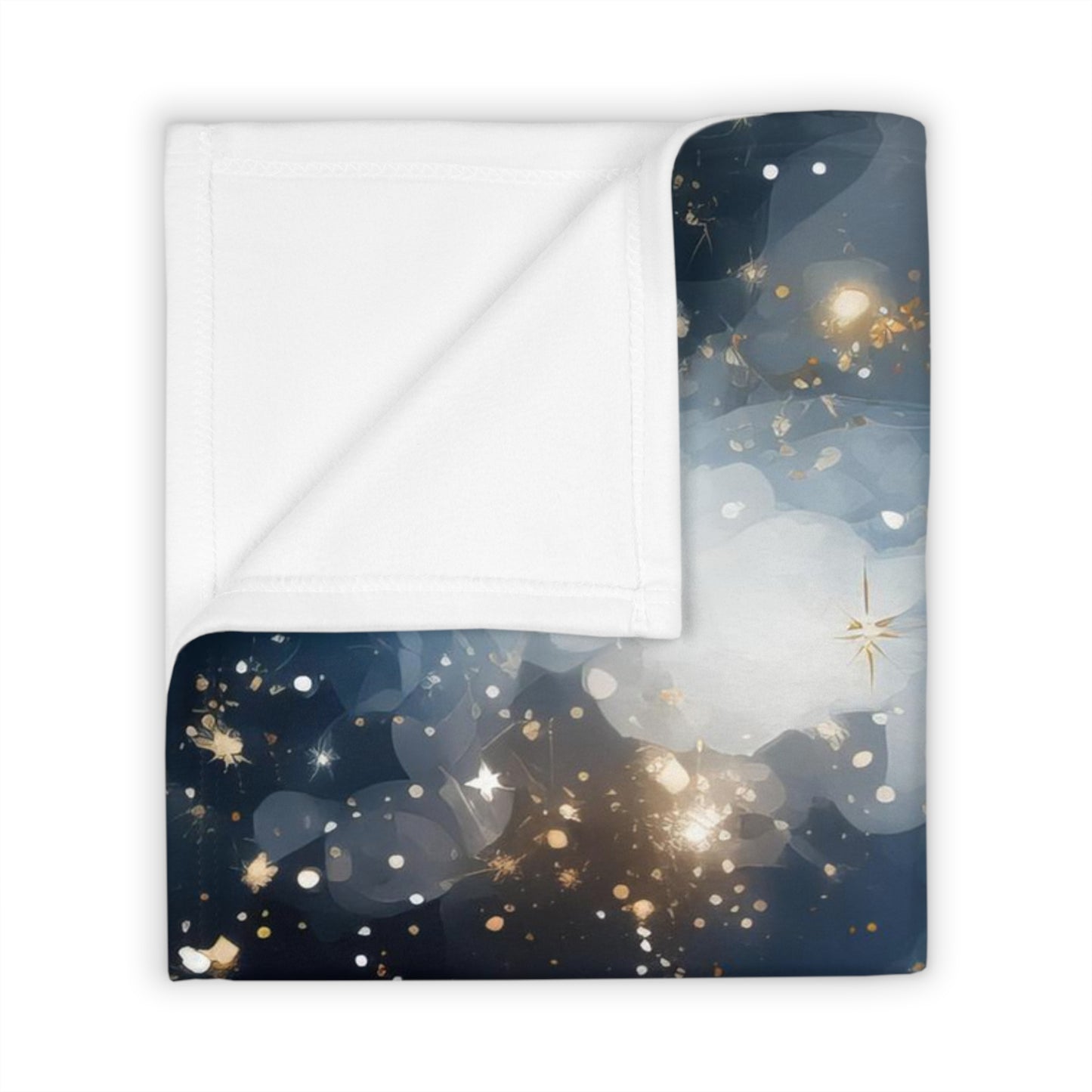 Icy Galaxy Throw Blanket