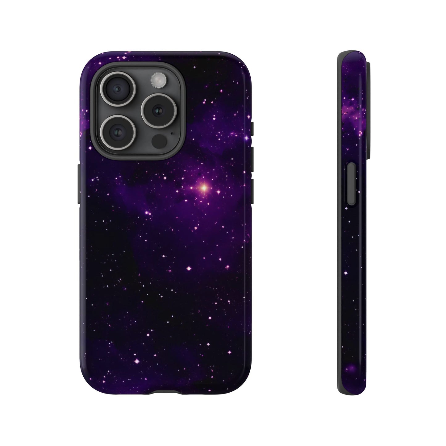 Dark Purple Space Phone Case