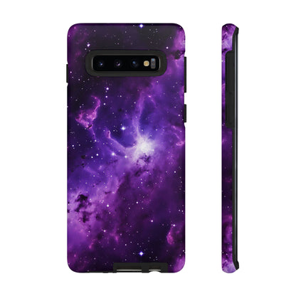 Vivid Purple Space Phone Case