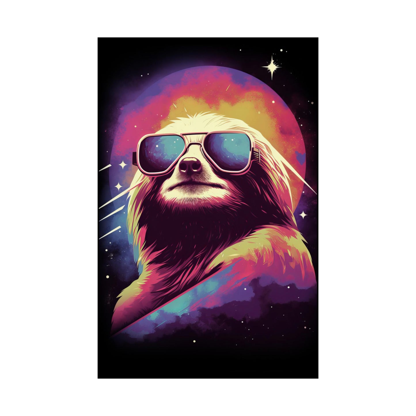 Cool Sloth Poster