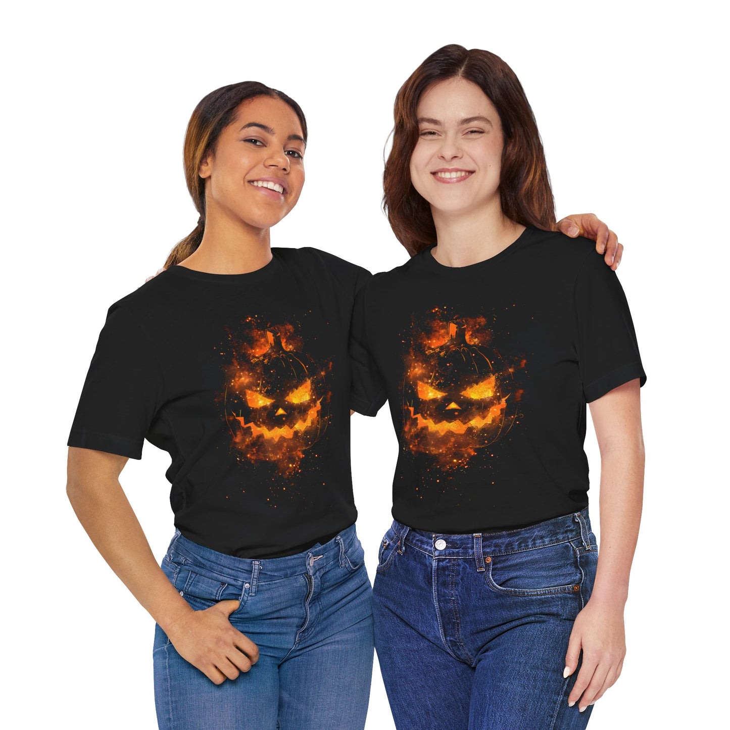 Nebulous Jack-o'-Lantern Halloween T-Shirt