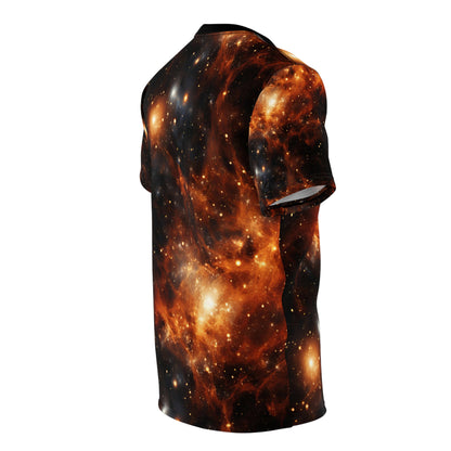 Orange Nebulae Deep Space T-Shirt