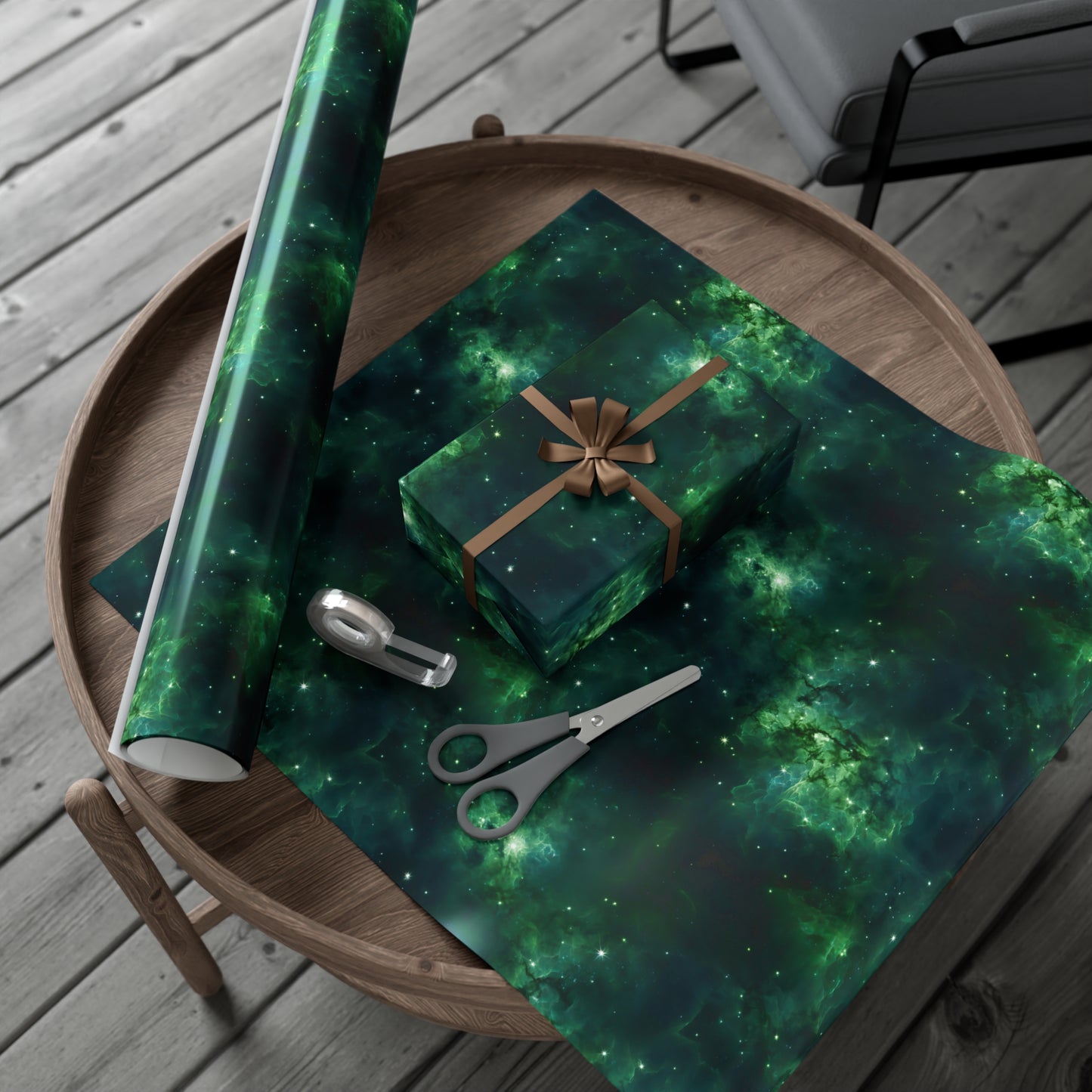 Verdant Space Wrapping Paper