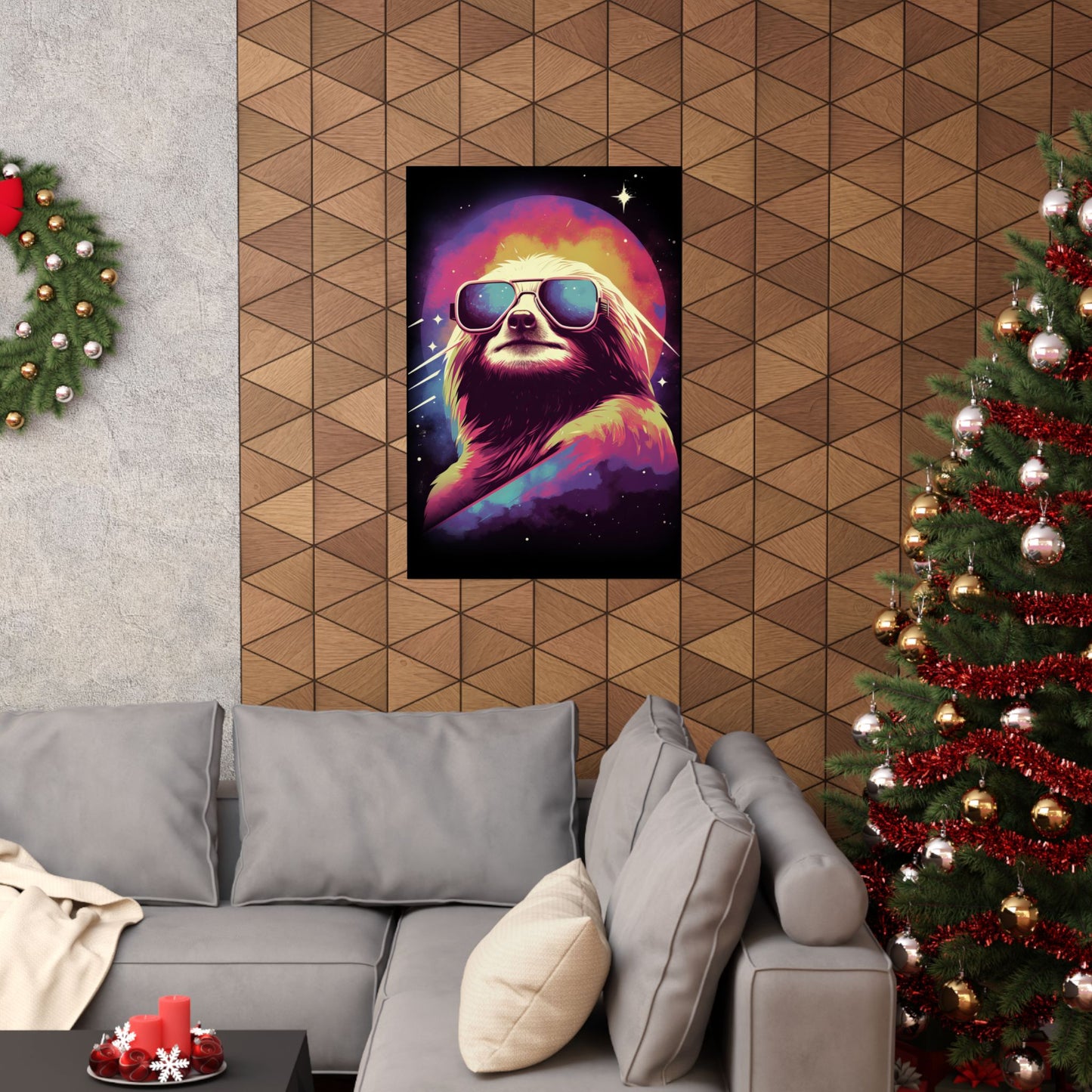 Cool Sloth Poster