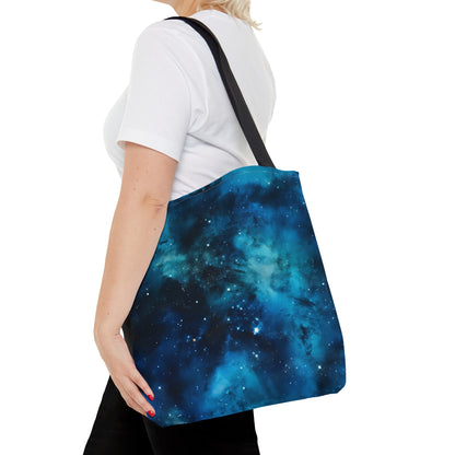 Cerulean Starscape Tote Bag