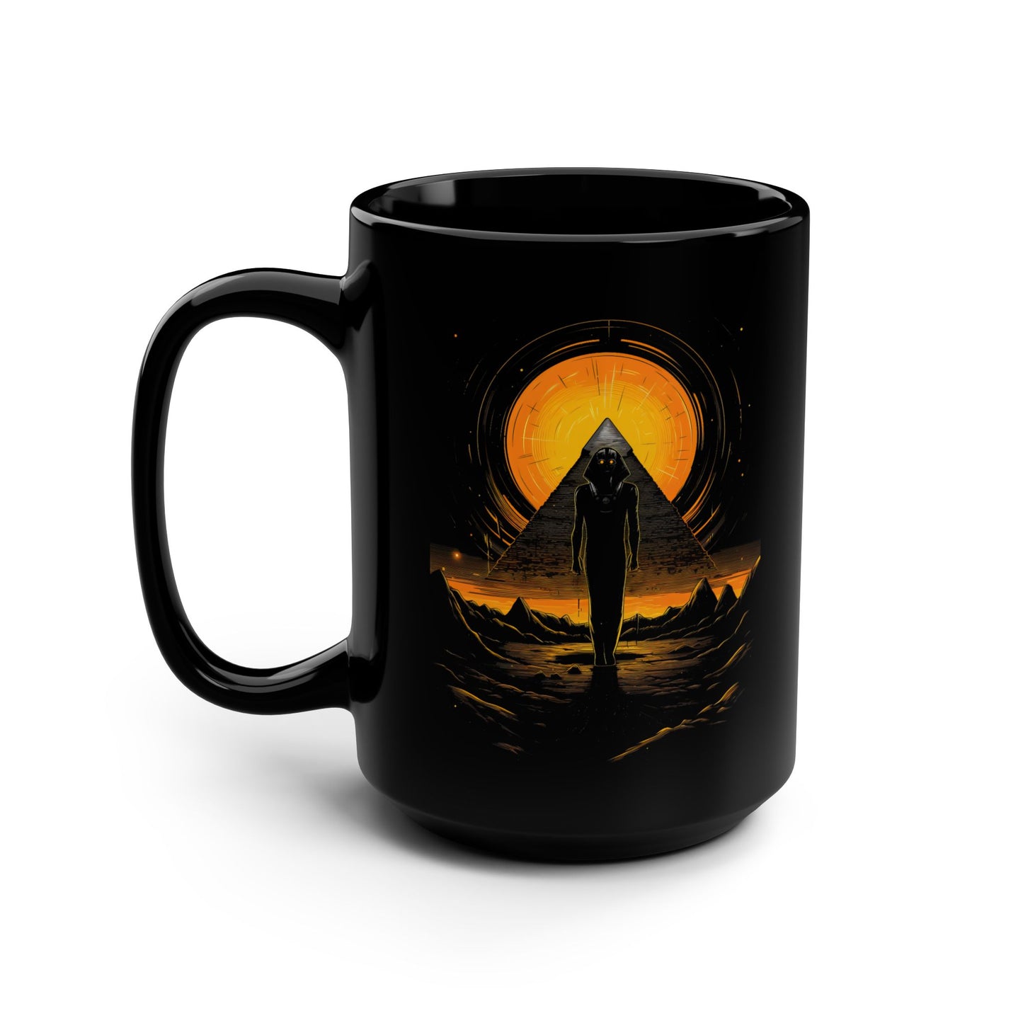 Sun King Statue 15oz Coffee Mug