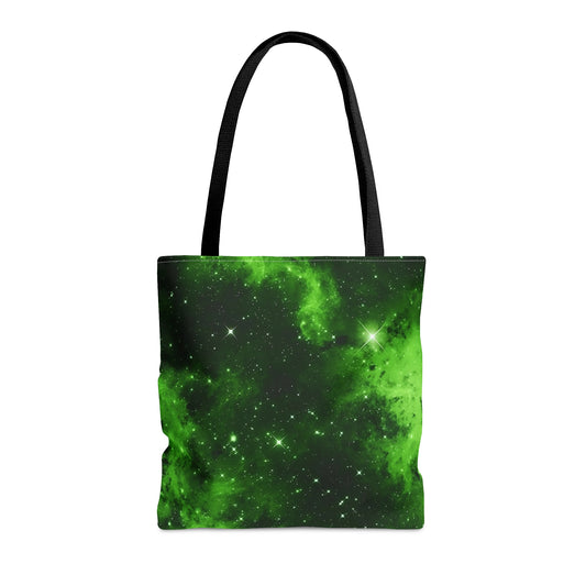 Lime Space Tote Bag