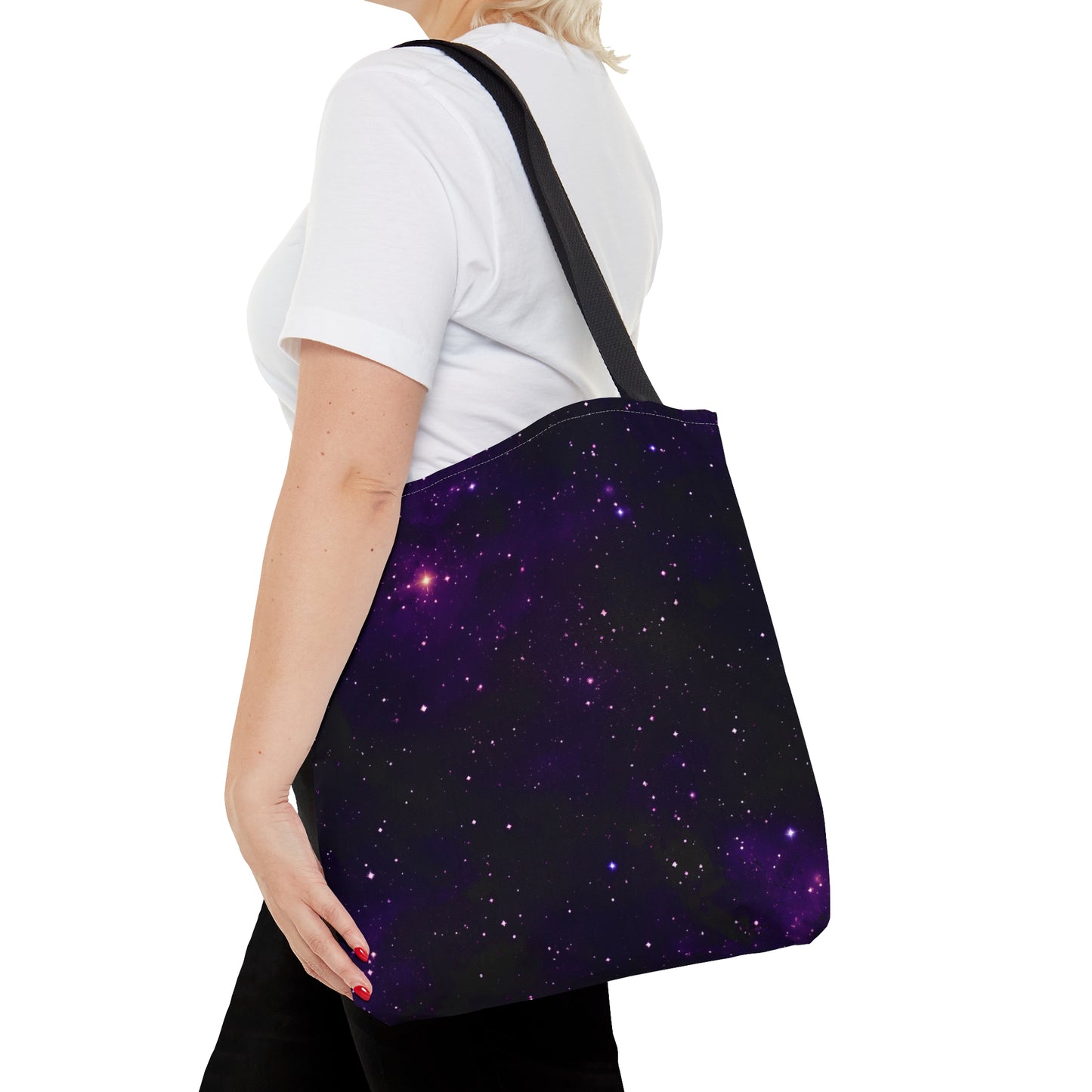 Dark Purple Space Tote Bag