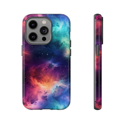 Neon Nebula Phone Case