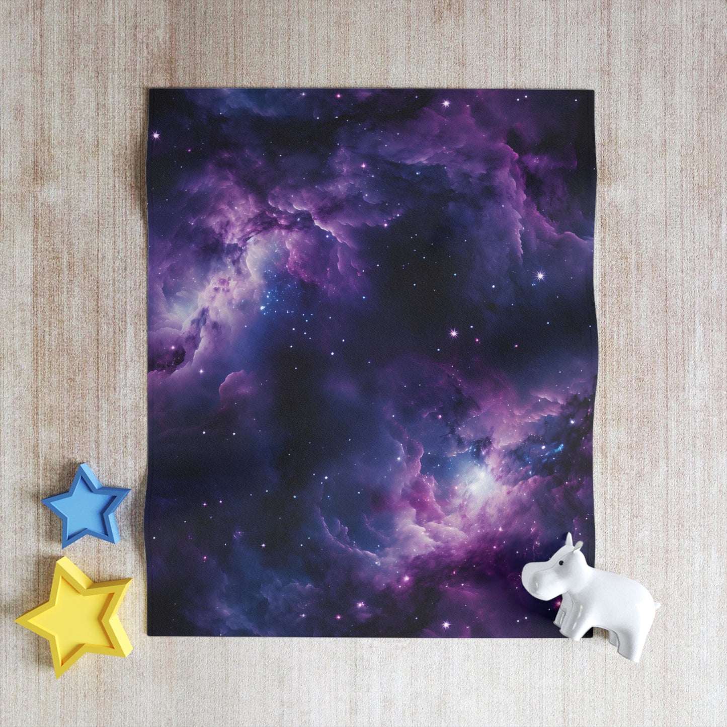 Cosmic Cloudscape Throw Blanket