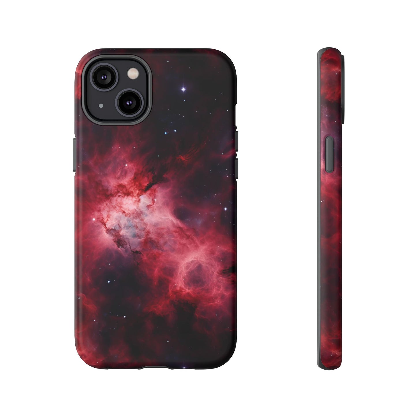 Crimson Nebulae Phone Case