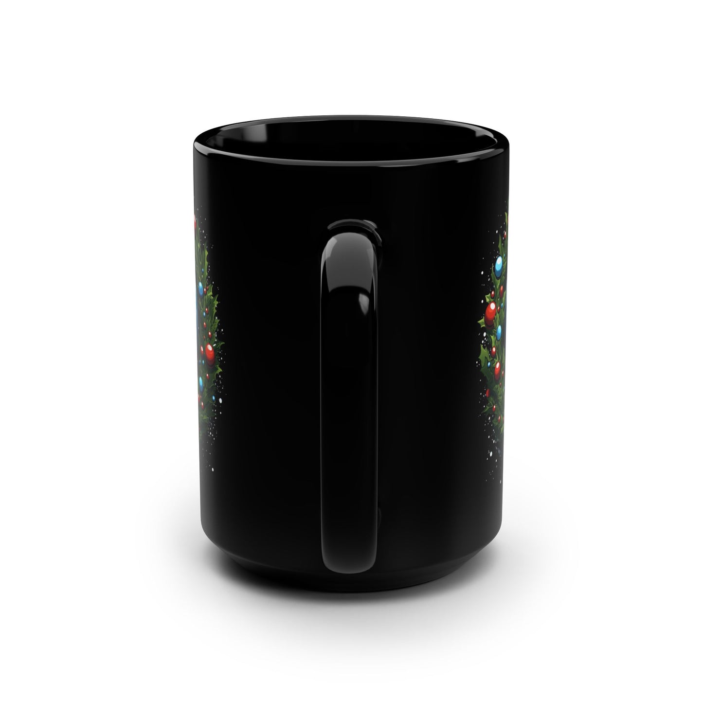 Wreath Orbit 15oz Christmas Coffee Mug