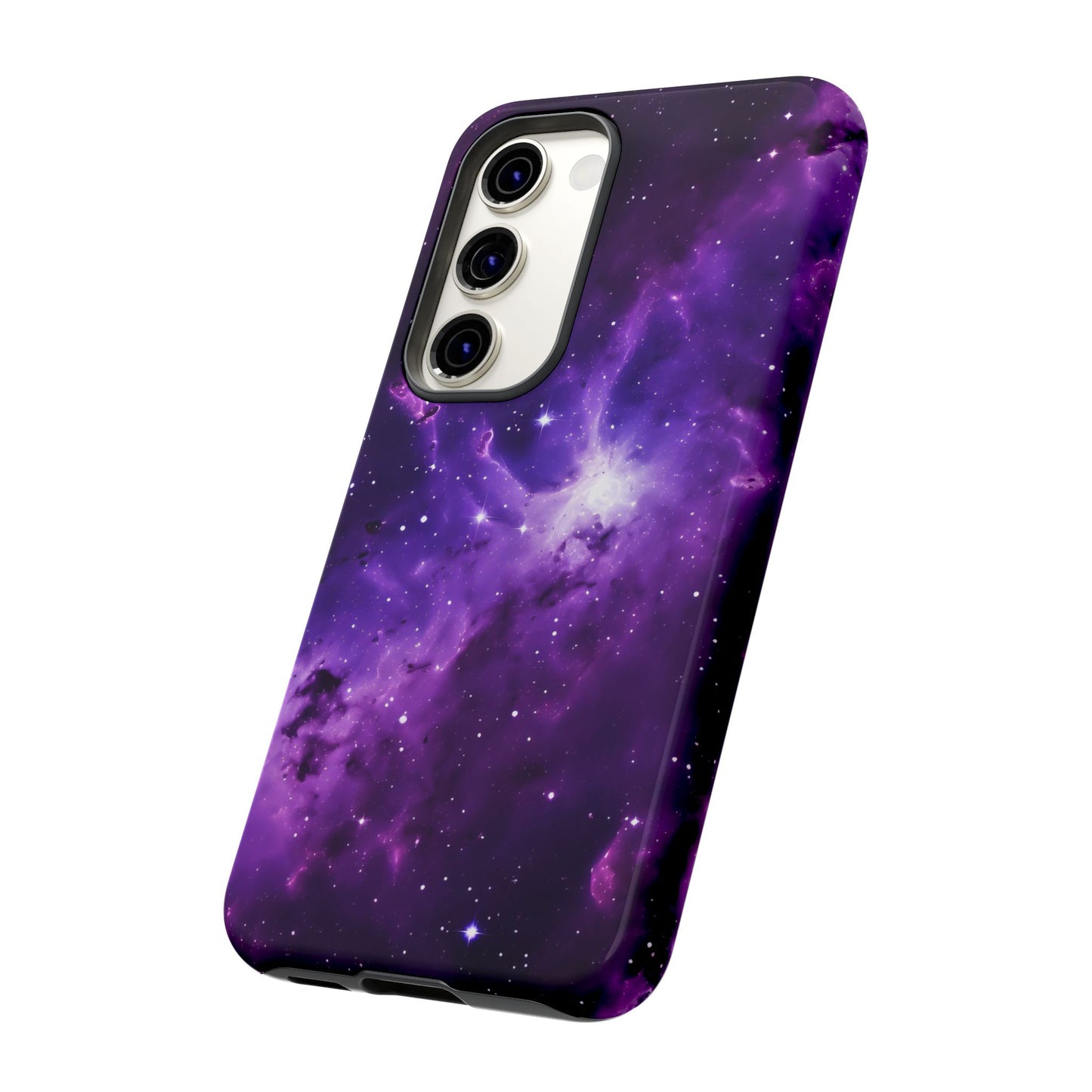 Vivid Purple Space Phone Case