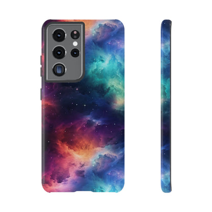 Neon Nebula Phone Case