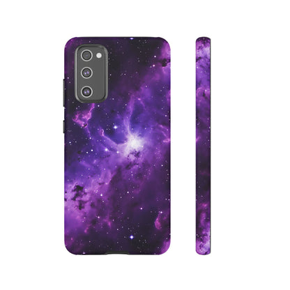 Vivid Purple Space Phone Case