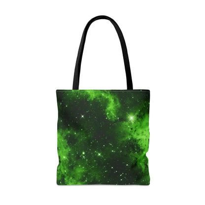 Lime Space Tote Bag