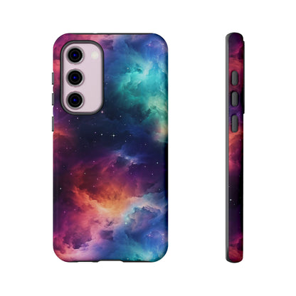 Neon Nebula Phone Case