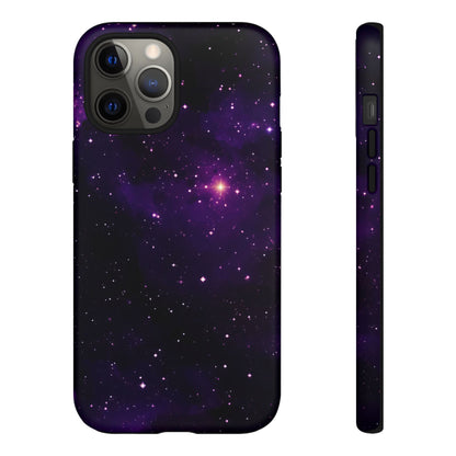 Dark Purple Space Phone Case