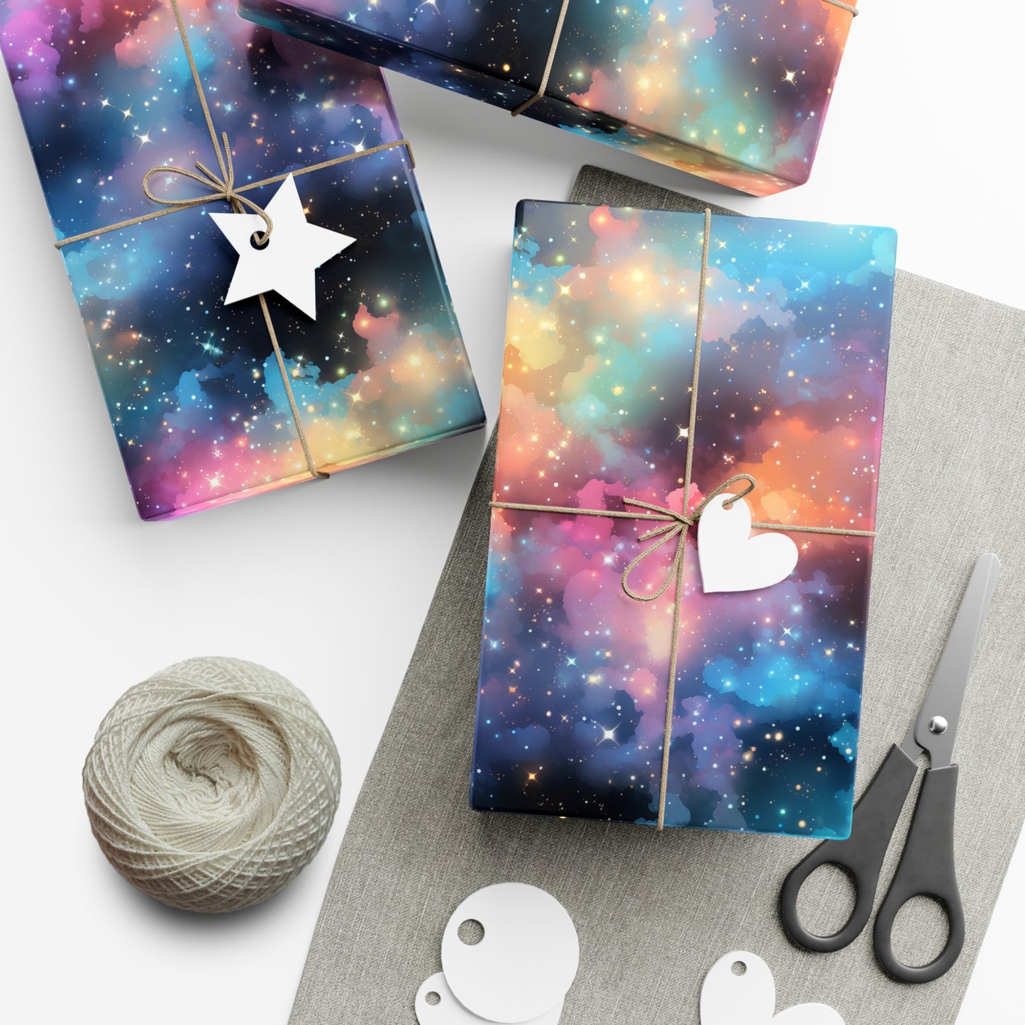 Ethereal Stars Wrapping Paper