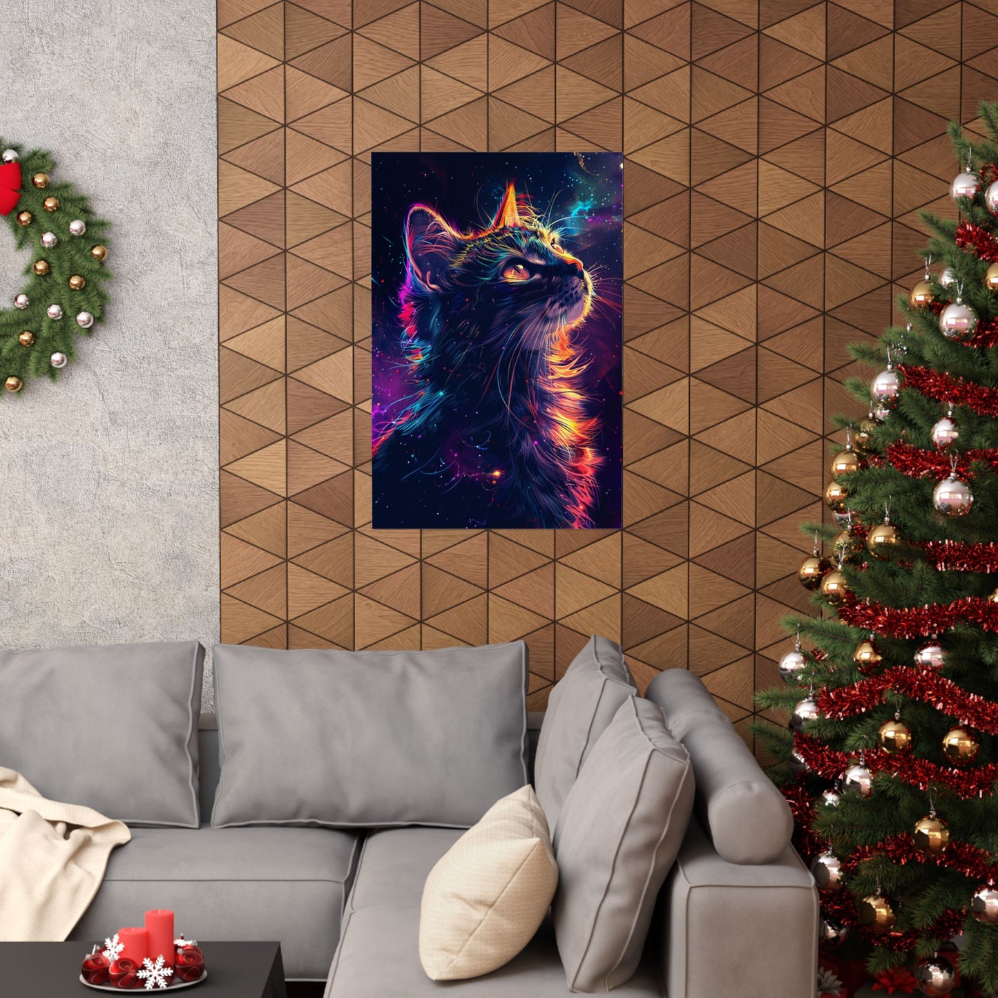 Cosmic Kitty Poster