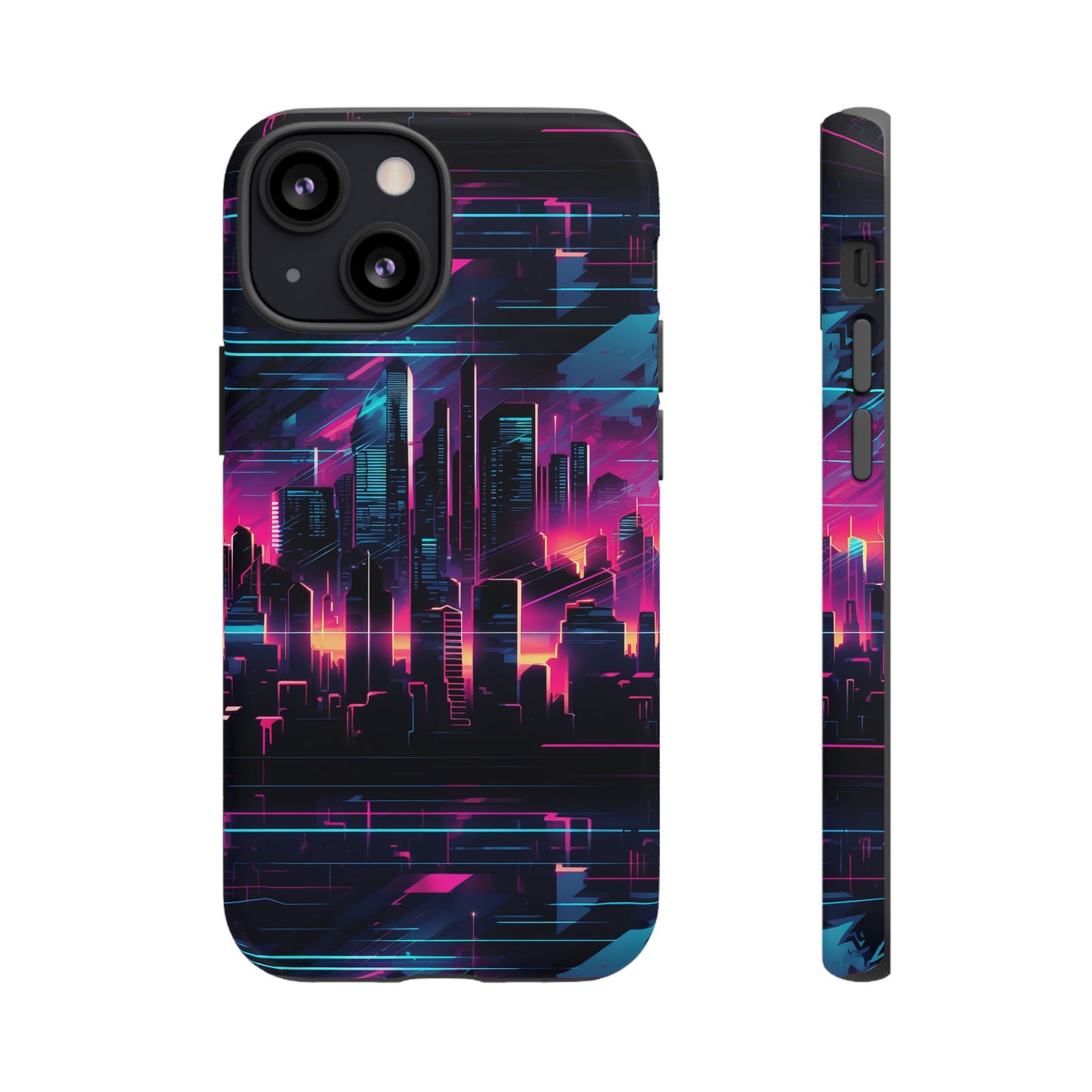 Synthwave Skyline Phone Case