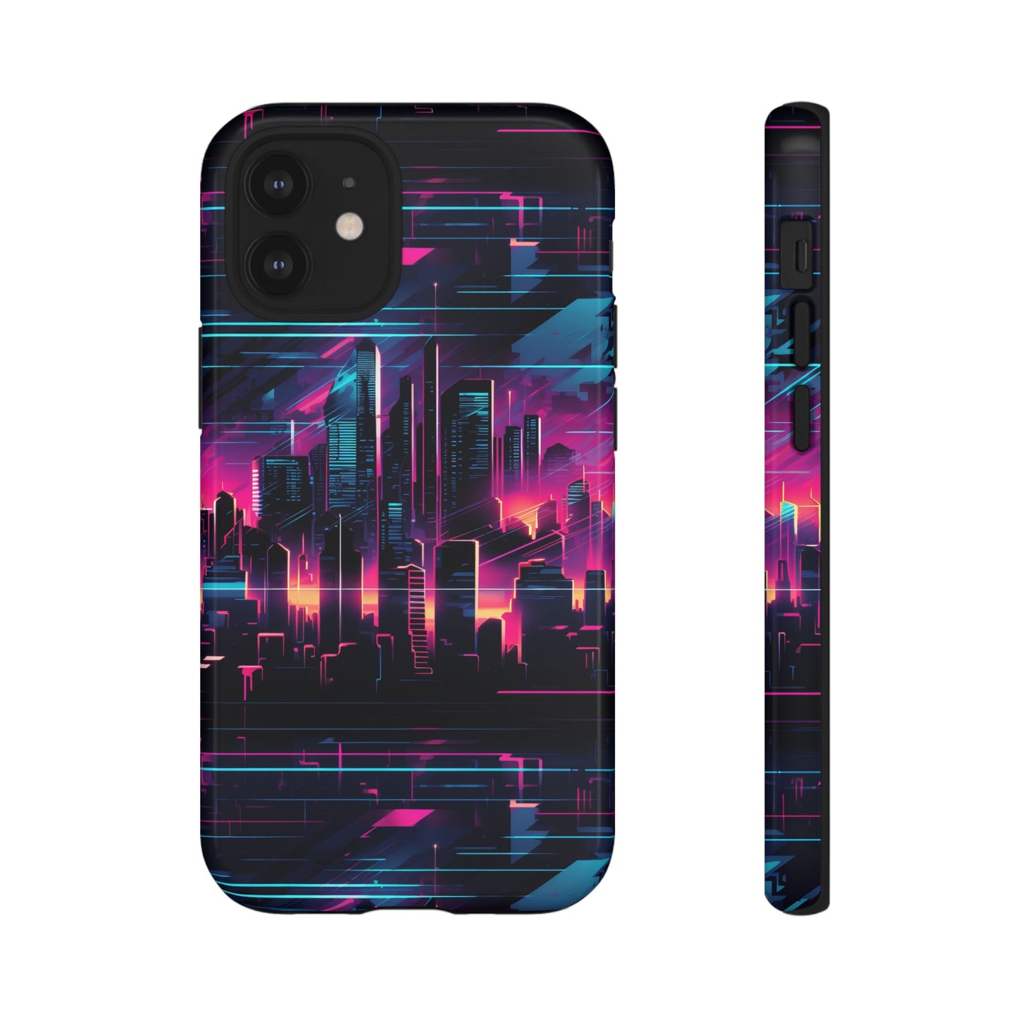 Synthwave Skyline Phone Case