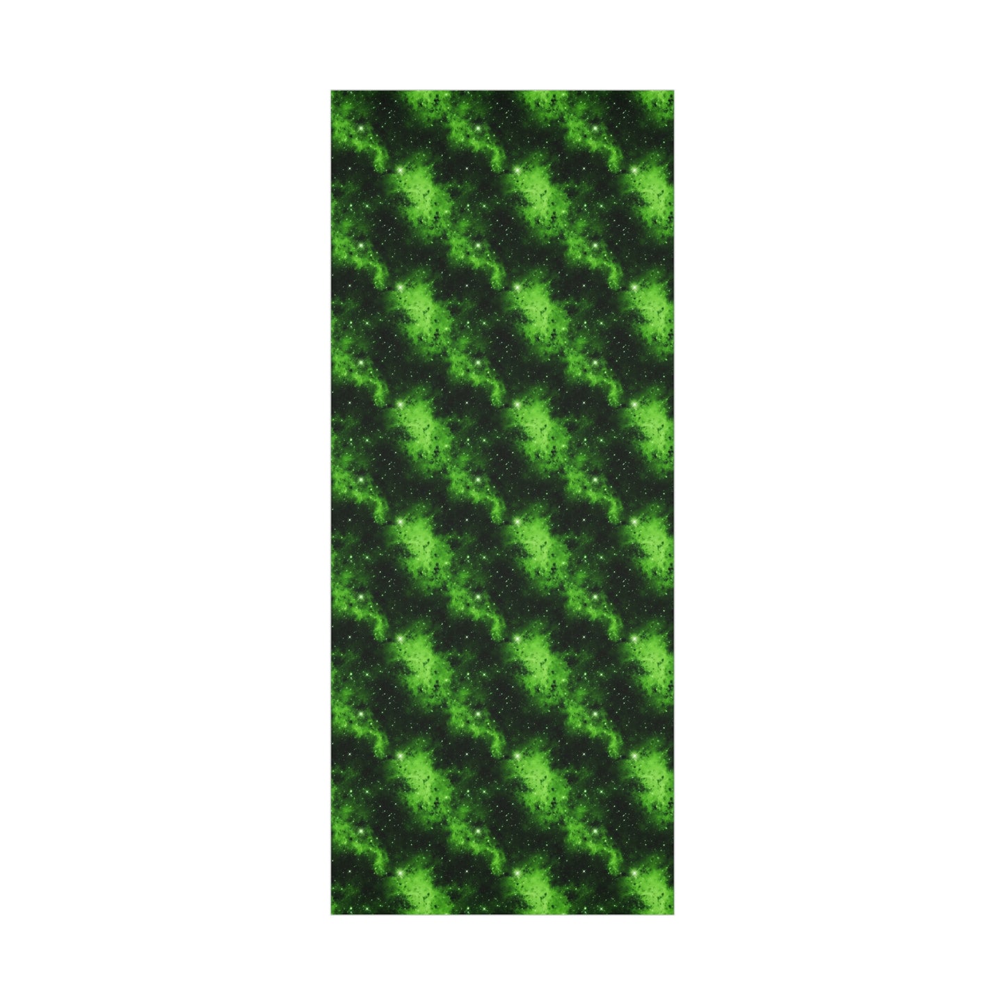 Lime Space Wrapping Paper