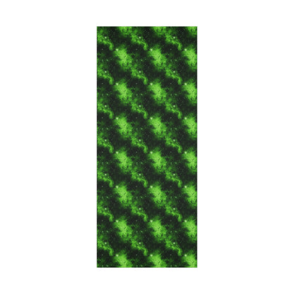 Lime Space Wrapping Paper