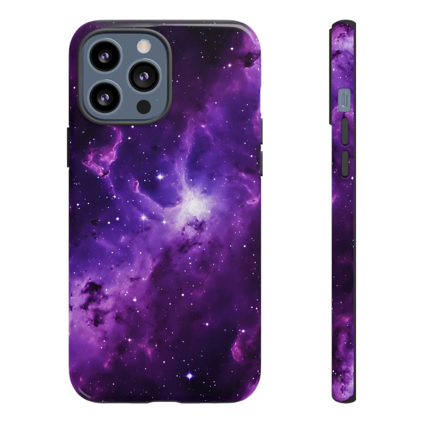 Vivid Purple Space Phone Case