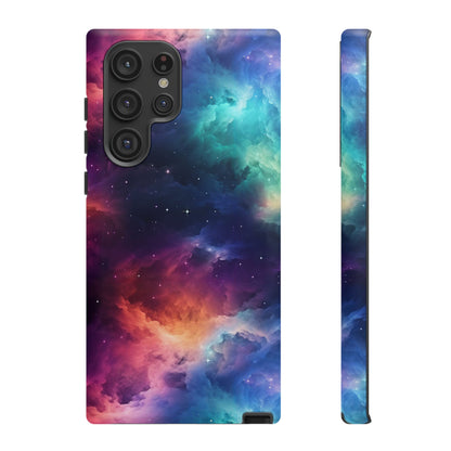 Neon Nebula Phone Case