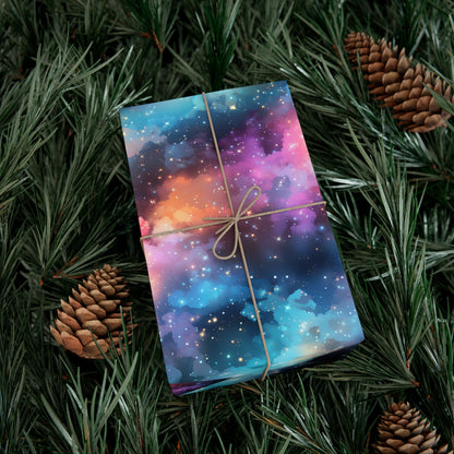 Ethereal Stars Wrapping Paper