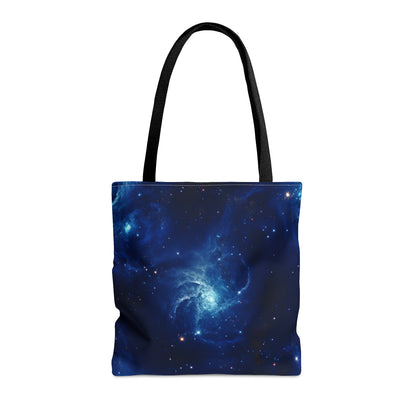 Blue Nebula Cluster Tote Bag