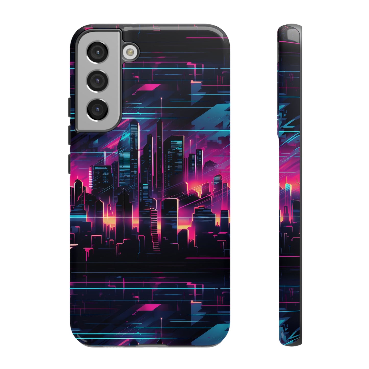 Synthwave Skyline Phone Case