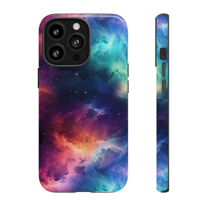 Neon Nebula Phone Case