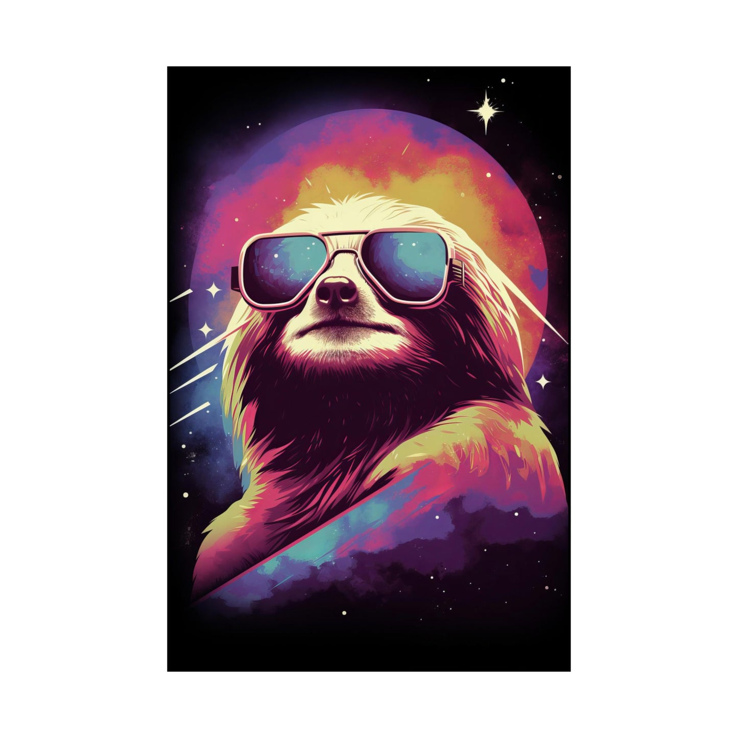 Cool Sloth Poster