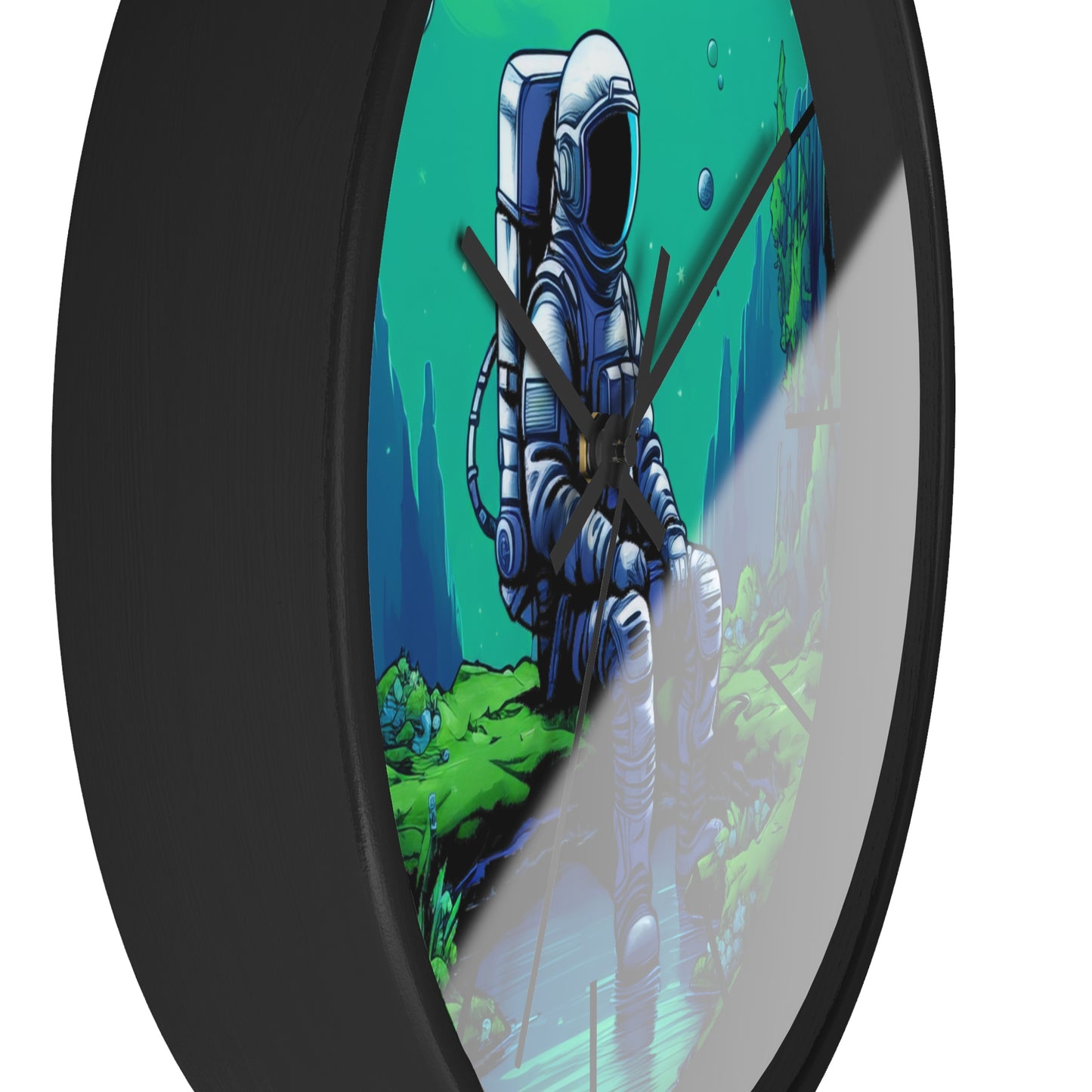 Astro Meditation Wall Clock