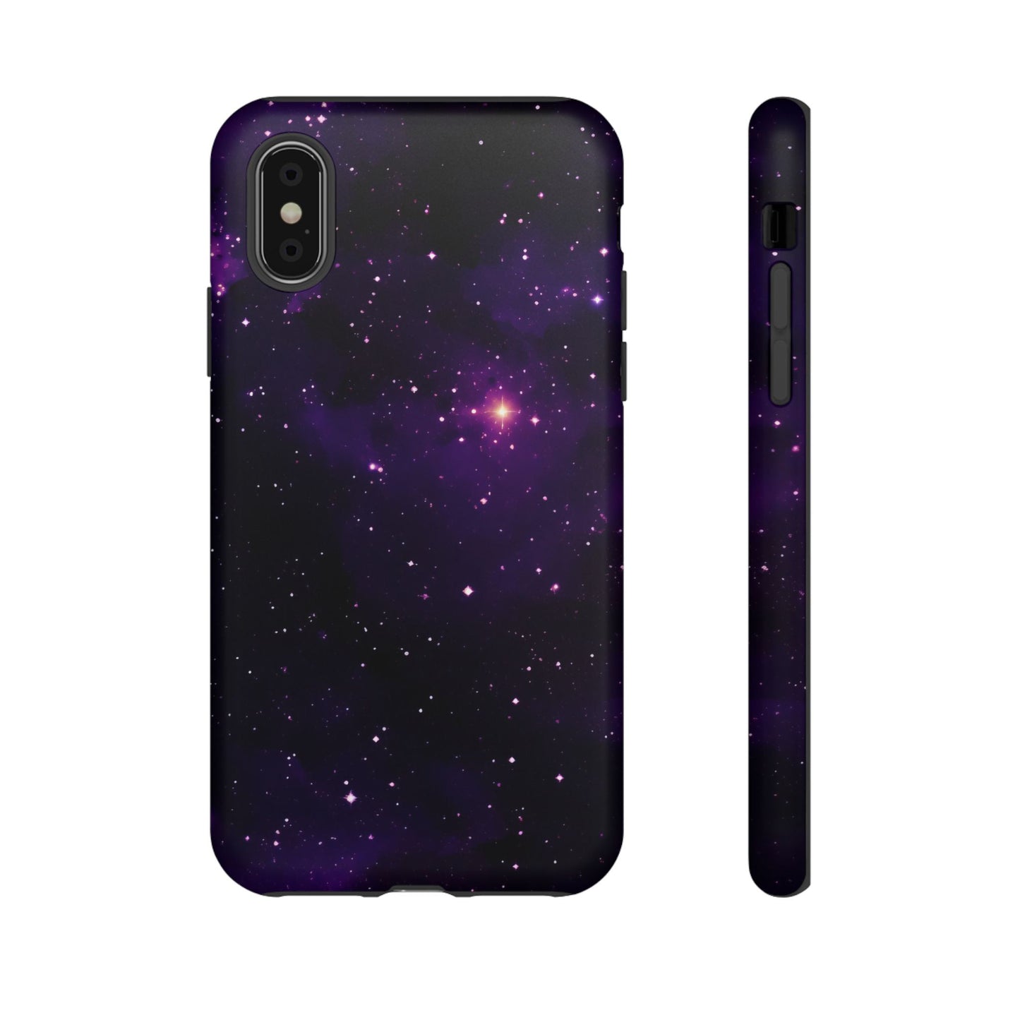 Dark Purple Space Phone Case