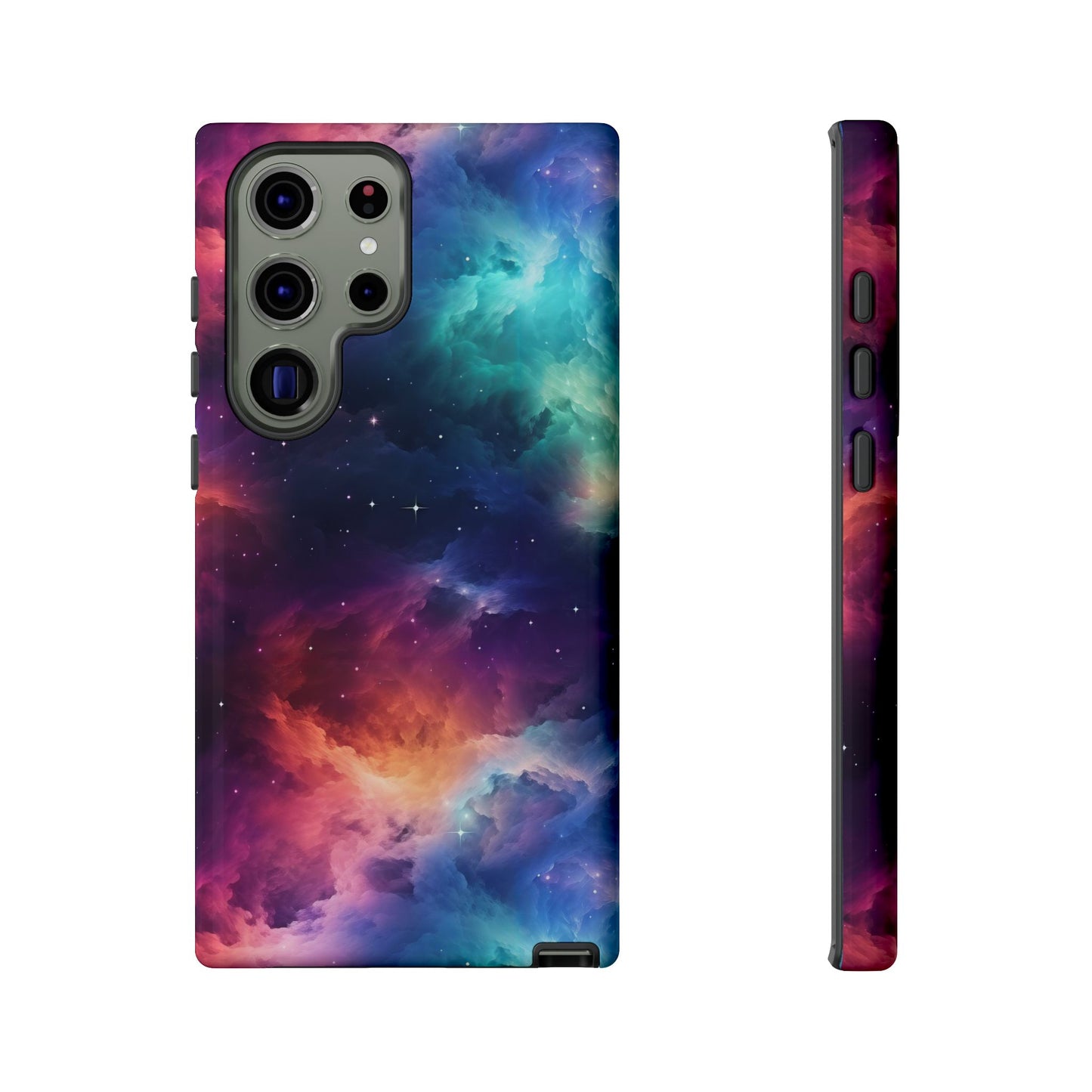 Neon Nebula Phone Case