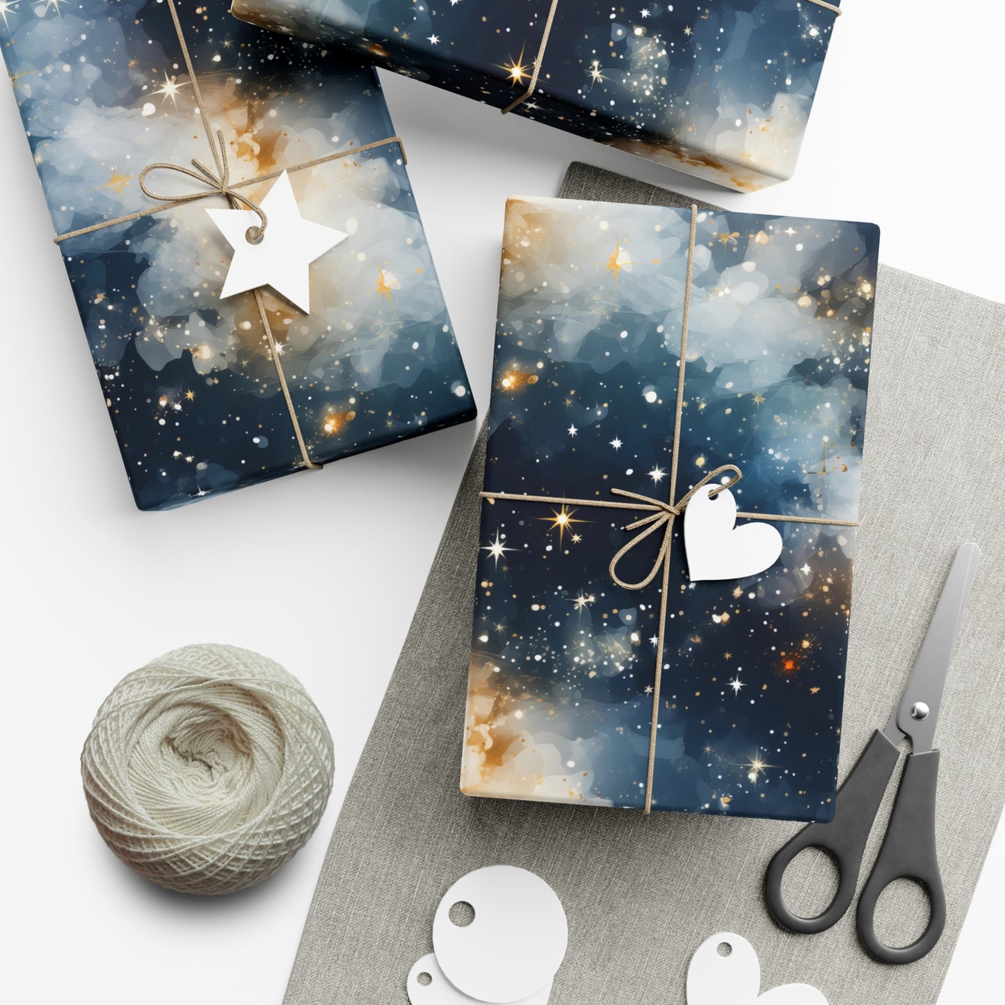 Icy Galaxy Wrapping Paper