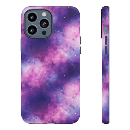 Soft Purple Nebula Phone Case