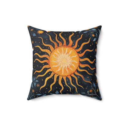 Solar Serendipity Throw Pillow