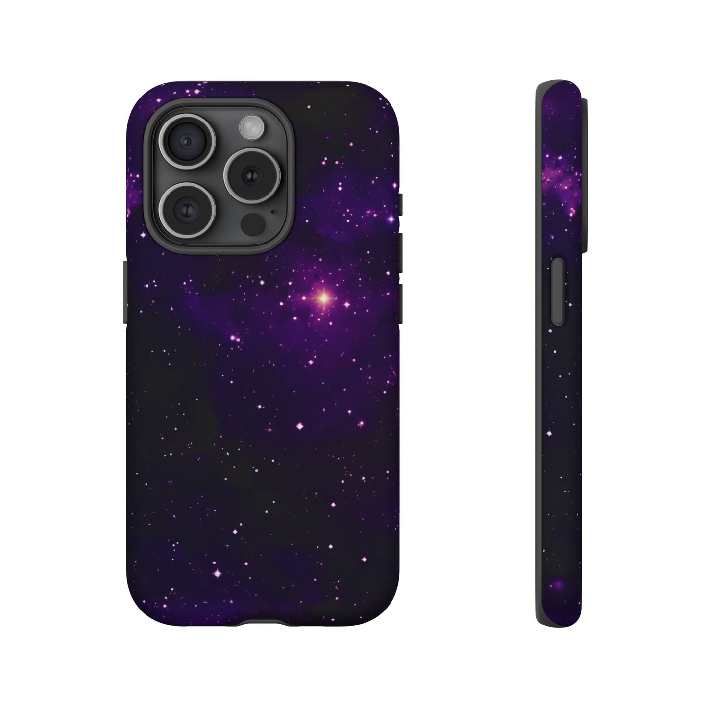 Dark Purple Space Phone Case